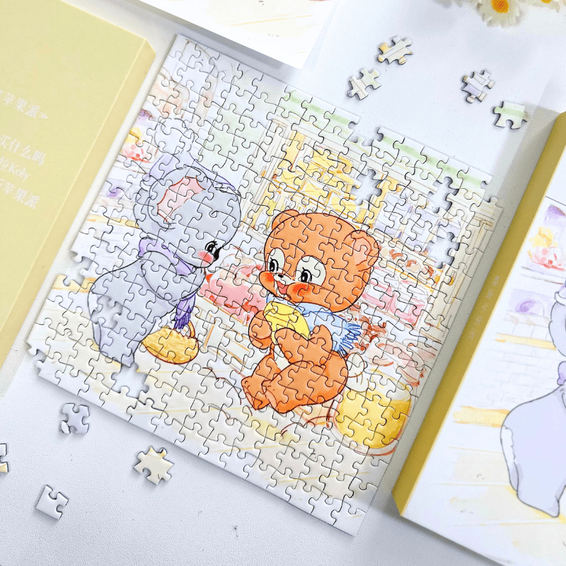 Friendship Series - Honey Apple Pie | Dreamer Puzzle | 225 Piece Mini Puzzle | Jigsaw Puzzle - Mystery Matrix