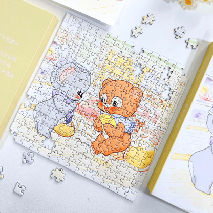 Friendship Series - Honey Apple Pie | Dreamer Puzzle | 225 Piece Mini Puzzle | Jigsaw Puzzle - Mystery Matrix
