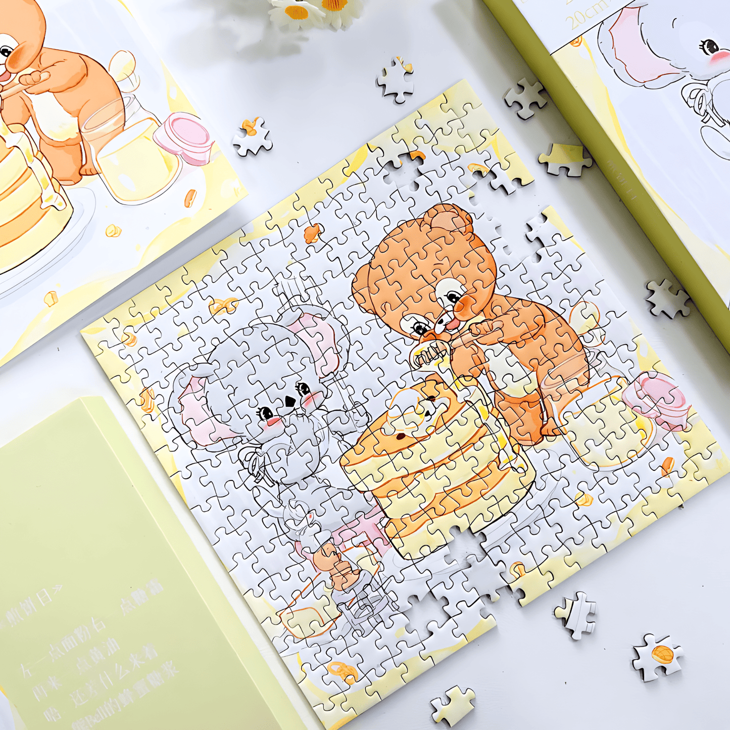 Friendship Series - Pancake Day | Dreamer Puzzle | 225 Piece Mini Puzzle | Jigsaw Puzzle - Mystery Matrix