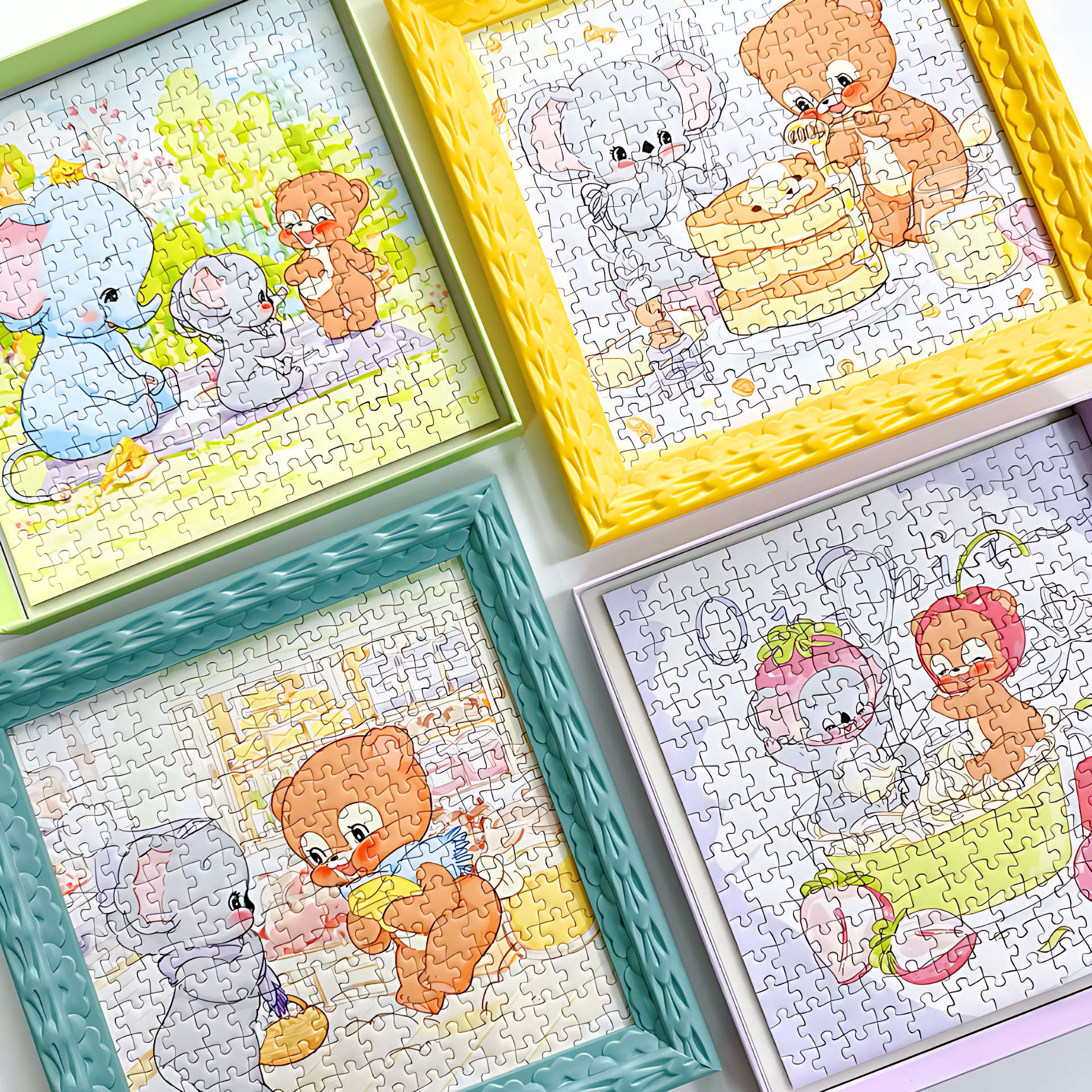 Friendship Series - Pancake Day | Dreamer Puzzle | 225 Piece Mini Puzzle | Jigsaw Puzzle - Mystery Matrix
