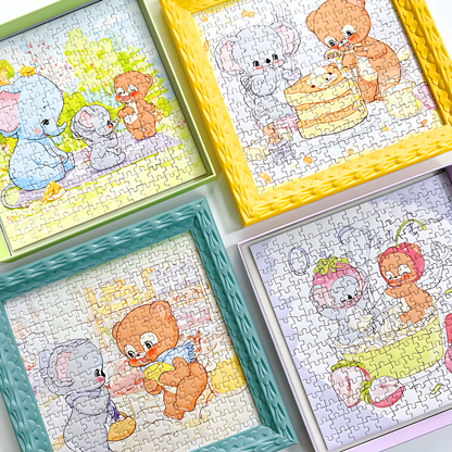 Friendship Series - Pancake Day | Dreamer Puzzle | 225 Piece Mini Puzzle | Jigsaw Puzzle - Mystery Matrix