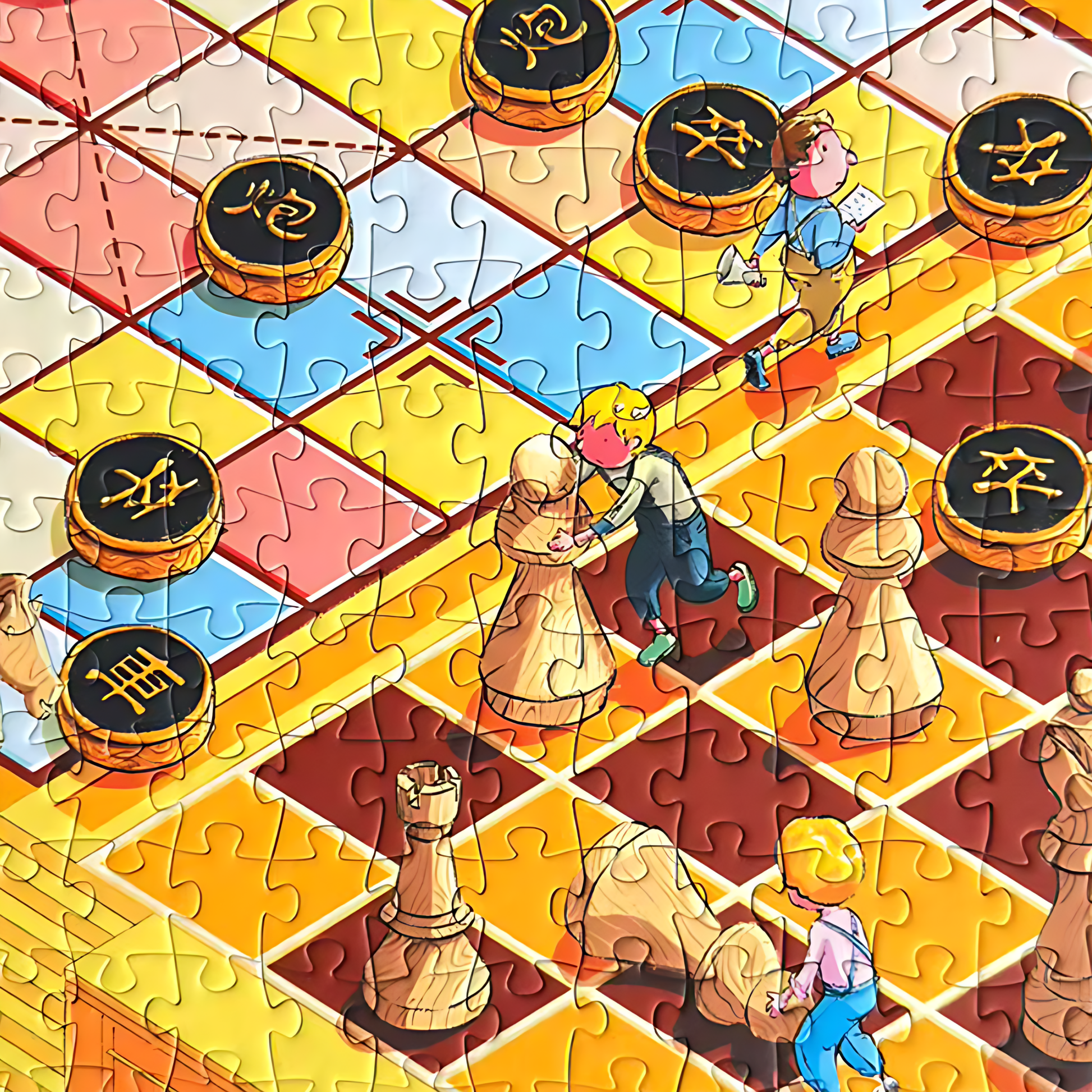 Game Theory | Botop Fusion | 1000 Piece Puzzle | Jigsaw Puzzle - Mystery Matrix