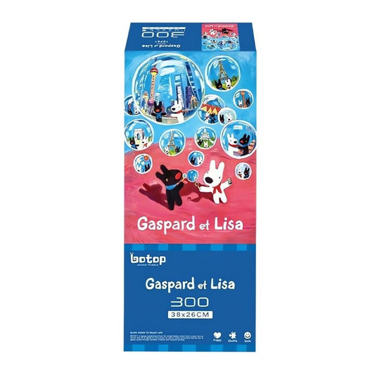 Gaspard et Lisa - Memories of time | Botop | 300 Piece Puzzle | Jigsaw Puzzle - Mystery Matrix