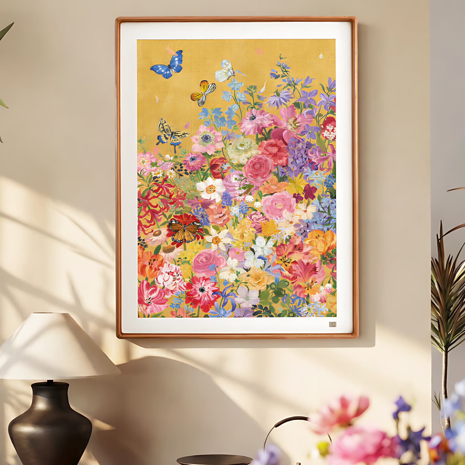Golden Bloom Garden | TOI | 1000 Piece Puzzle | Jigsaw Puzzle - Mystery Matrix