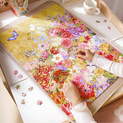 Golden Bloom Garden | TOI | 1000 Piece Puzzle | Jigsaw Puzzle - Mystery Matrix