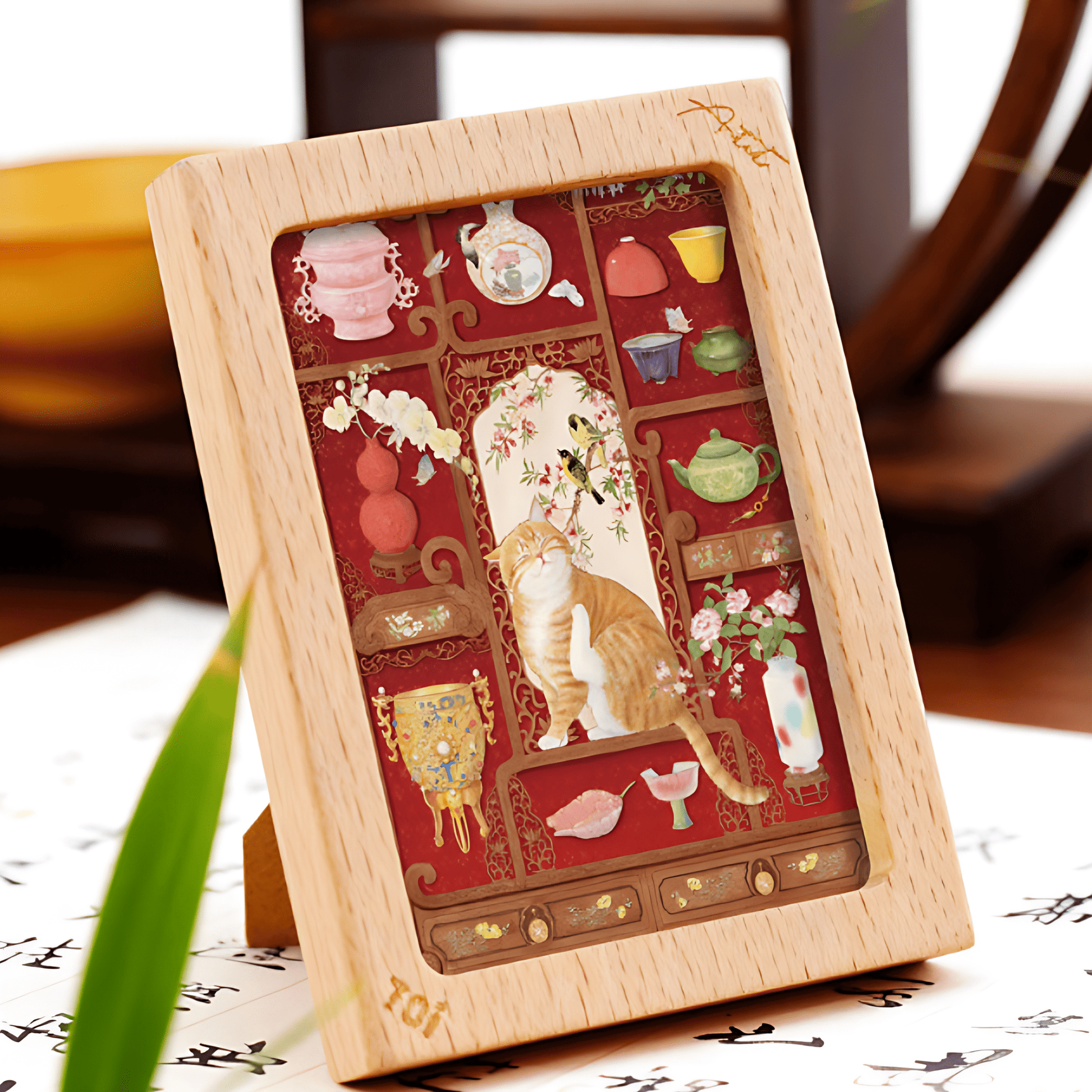 Golden Curio Cabinet – Oriental Pavilion | TOI | 1000 Piece Puzzle | Jigsaw Puzzle - Mystery Matrix