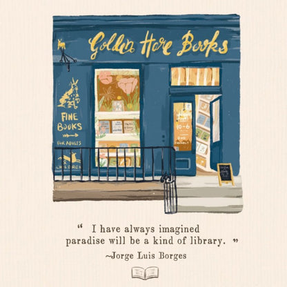 Golden Hare Books | Pin Pin | Mini Puzzle | Bookish Jigsaw Puzzle - Mystery Matrix