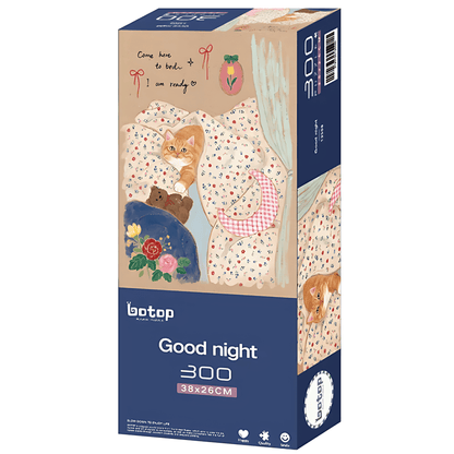 Good Night | Botop | 300 Piece Puzzle | Jigsaw Puzzle - Mystery Matrix
