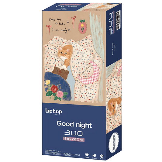 Good Night | Botop | 300 Piece Puzzle | Jigsaw Puzzle - Mystery Matrix