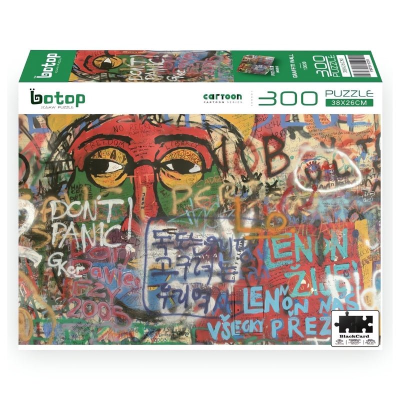 Graffiti Wall | Botop | 300 Piece Puzzle | Jigsaw Puzzle - Mystery Matrix