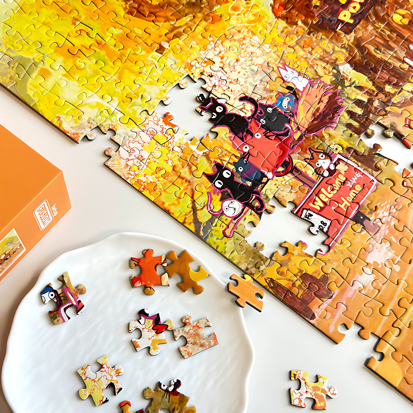 Happiness | Botop Fusion | 1000 Piece Puzzle | Jigsaw Puzzle - Mystery Matrix