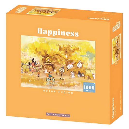 Happiness | Botop Fusion | 1000 Piece Puzzle | Jigsaw Puzzle - Mystery Matrix