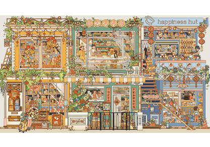 Happiness Hut | Keytime | 1000 Piece Puzzle | Jigsaw Puzzle - Mystery Matrix