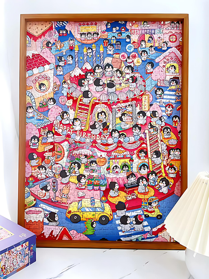 Happy Birthday | Kessing | 1000 Piece Puzzle | Jigsaw Puzzle - Mystery Matrix