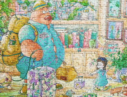 Happy Holiday | Kessing | 1000 Piece Puzzle | Jigsaw Puzzle - Mystery Matrix