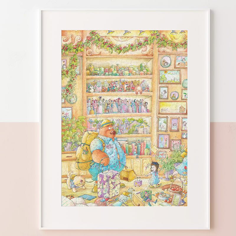Happy Holiday | Kessing | 1000 Piece Puzzle | Jigsaw Puzzle - Mystery Matrix