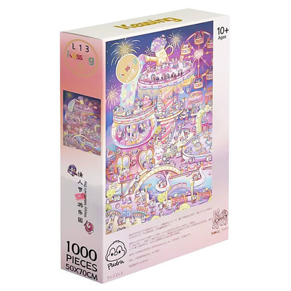 Happy Valentine's Day | Kessing | 1000 Piece Puzzle | Jigsaw Puzzle - Mystery Matrix