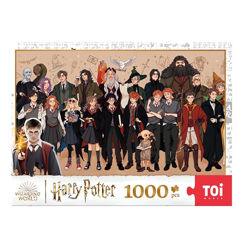 Harry Potter - Character Collection | TOI | 1000 Piece Puzzle | Jigsaw Puzzle - Mystery Matrix