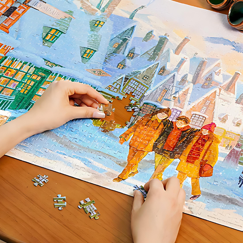 Harry Potter – Hogsmeade Village | TOI | 1000 Piece Puzzle | Jigsaw Puzzle - Mystery Matrix