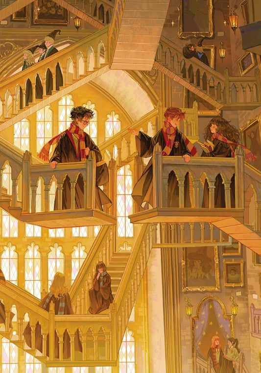 Harry Potter - Hogwarts Grand Staircase | TOI | 1000 Piece Puzzle | Jigsaw Puzzle - Mystery Matrix