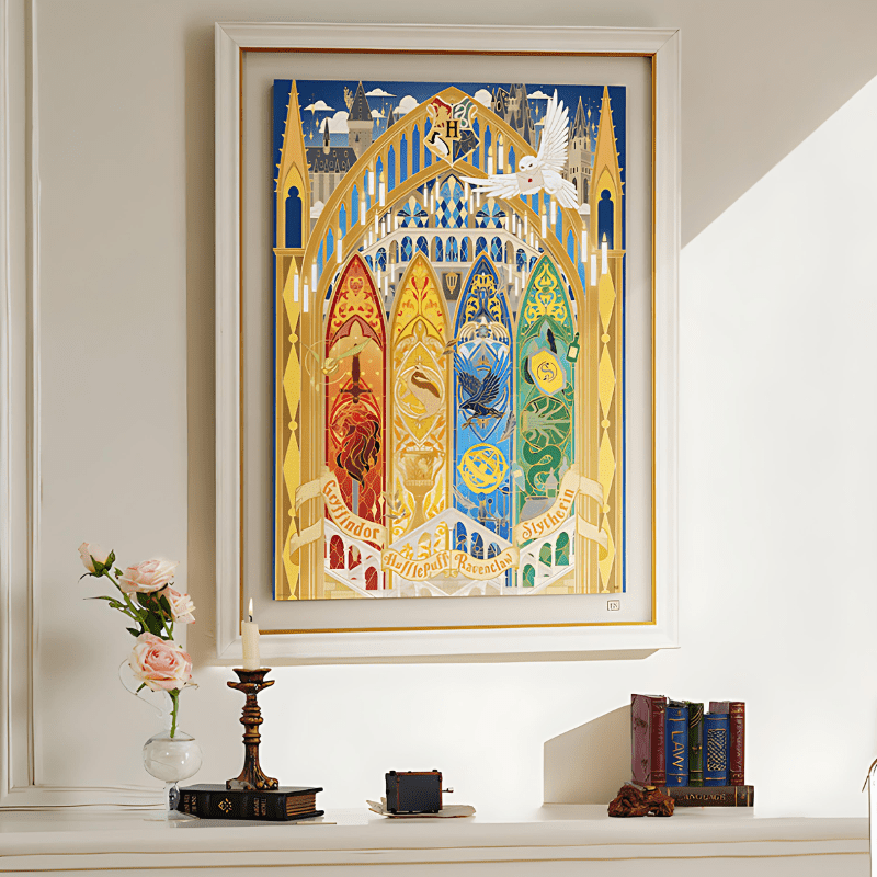 Harry Potter – Starlight Four Houses | TOI | 1000 Piece Puzzle | Jigsaw Puzzle - Mystery Matrix
