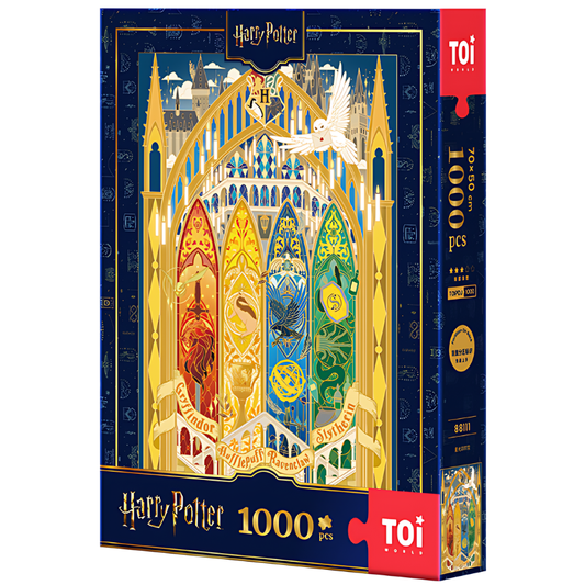 Harry Potter – Starlight Four Houses | TOI | 1000 Piece Puzzle | Jigsaw Puzzle - Mystery Matrix