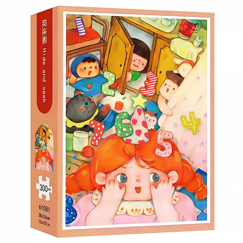 Hide and Seek | TKX | 300 Piece Puzzle | Jigsaw Puzzle - Mystery Matrix