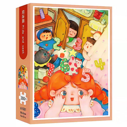 Hide and Seek | TKX | 300 Piece Puzzle | Jigsaw Puzzle - Mystery Matrix
