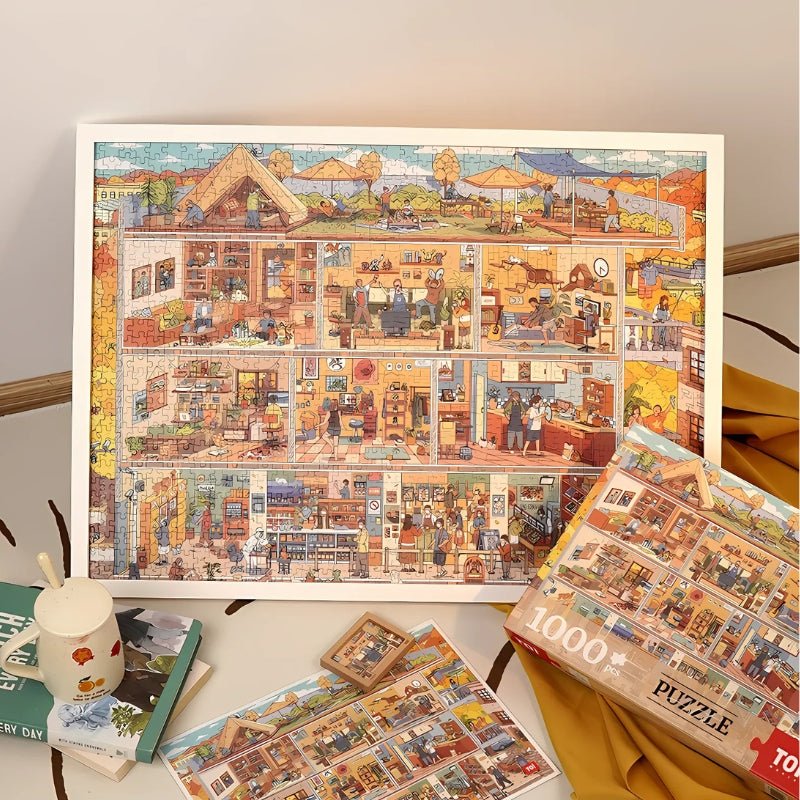 Home Sweet Chaos | TOI | 1000 Piece Puzzle | Jigsaw Puzzle - Mystery Matrix