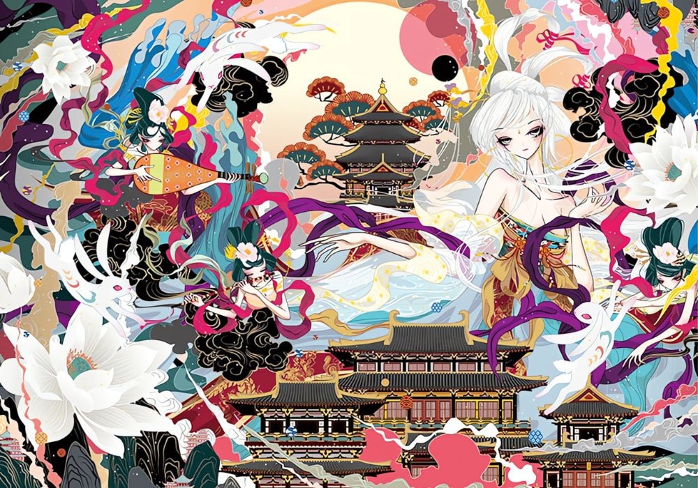 Hua Culture Girl | Botop | 1000 Piece Puzzle | Jigsaw Puzzle - Mystery Matrix