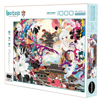 Hua Culture Girl | Botop | 1000 Piece Puzzle | Jigsaw Puzzle - Mystery Matrix