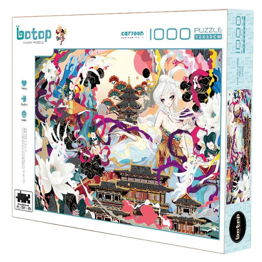 Hua Culture Girl | Botop | 1000 Piece Puzzle | Jigsaw Puzzle - Mystery Matrix