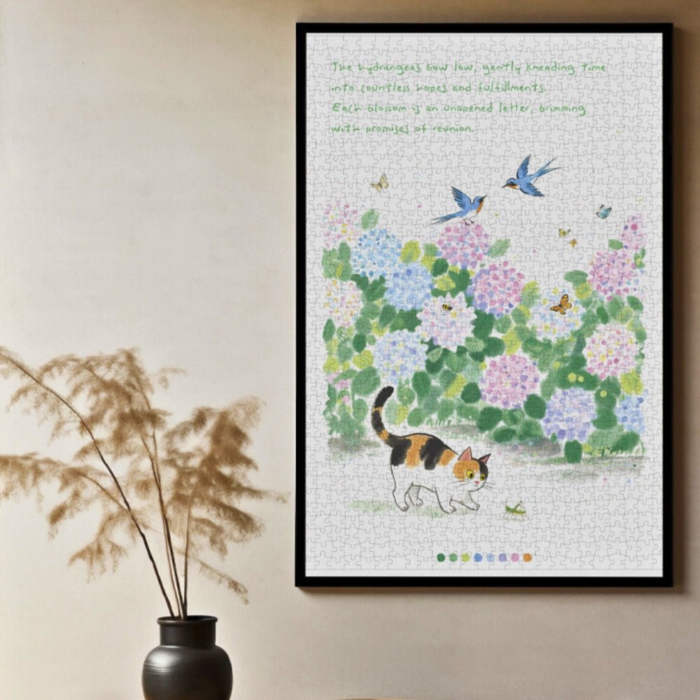 Hydrangea | Botop | 500 Piece Puzzle | Jigsaw Puzzle - Mystery Matrix