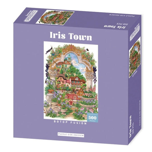 Iris Town | Botop | 500 Piece Puzzle | Jigsaw Puzzle - Mystery Matrix