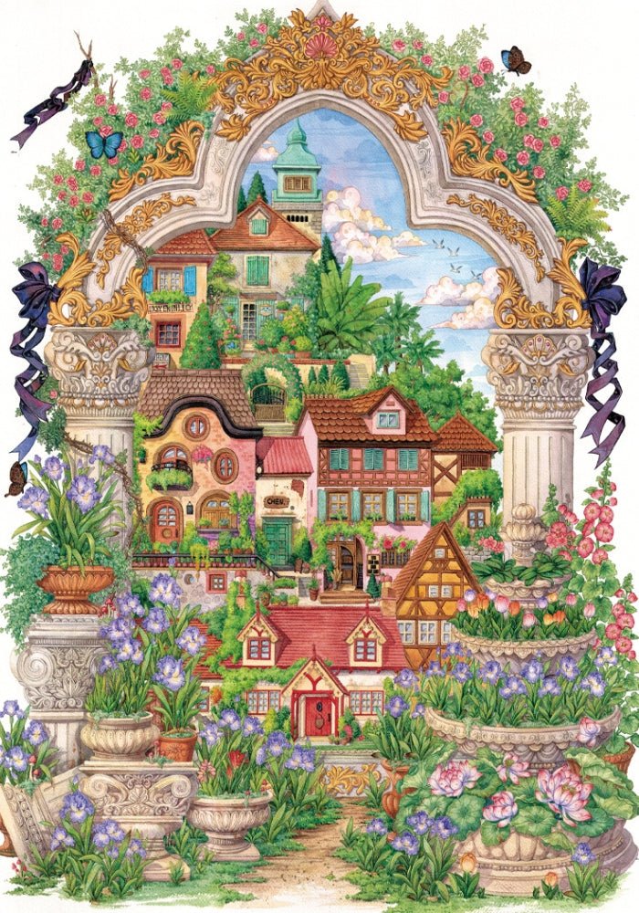 Iris Town | Botop | 500 Piece Puzzle | Jigsaw Puzzle - Mystery Matrix