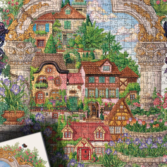 Iris Town | Botop | 500 Piece Puzzle | Jigsaw Puzzle - Mystery Matrix
