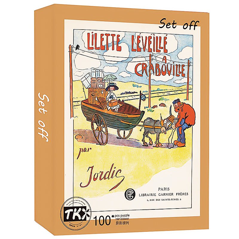Island Holiday Series - Set Off | TKX | 100 Piece Mini Puzzle | Jigsaw Puzzle - Mystery Matrix