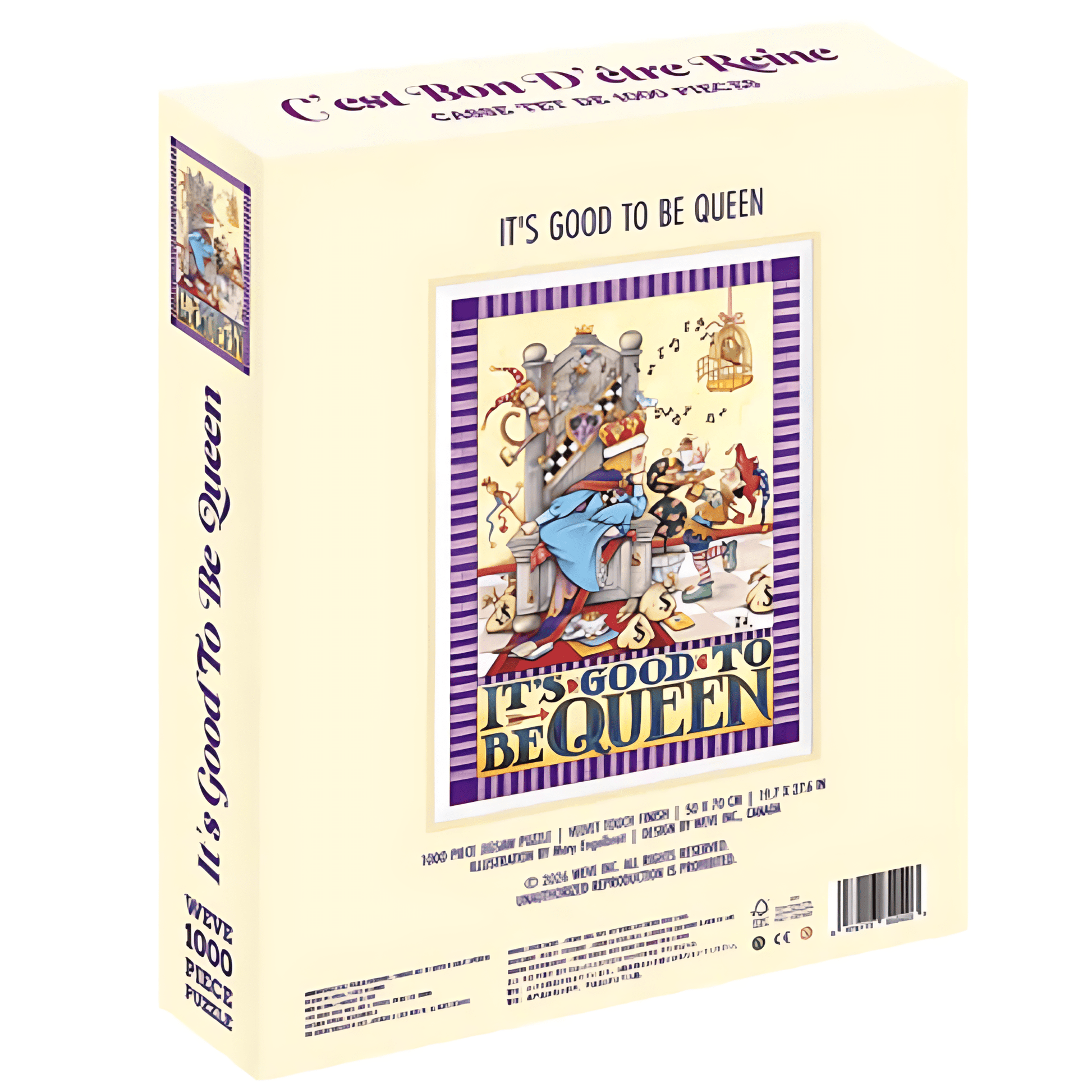 It's Good to be Queen | WEVE | 1000 Piece Puzzle | Jigsaw Puzzle - Mystery Matrix