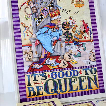It's Good to be Queen | WEVE | 1000 Piece Puzzle | Jigsaw Puzzle - Mystery Matrix