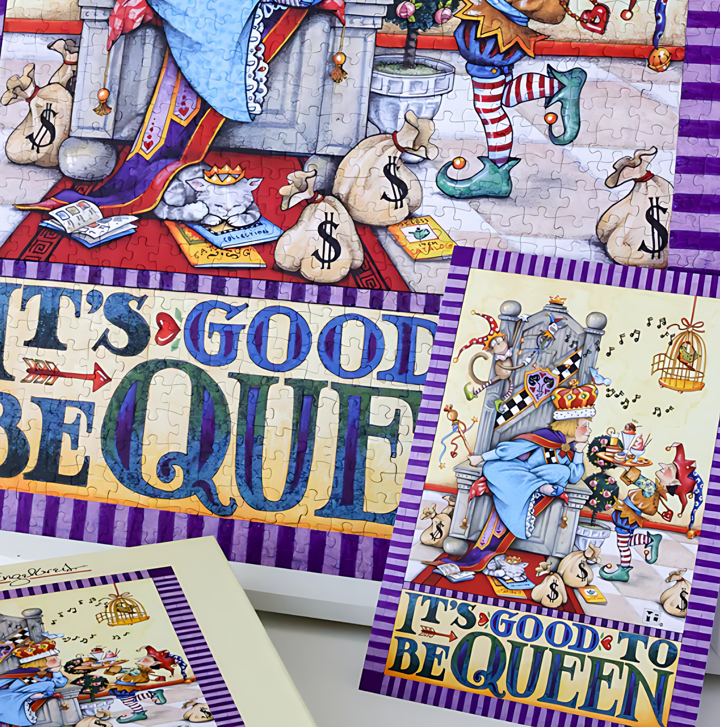 It's Good to be Queen | WEVE | 1000 Piece Puzzle | Jigsaw Puzzle - Mystery Matrix