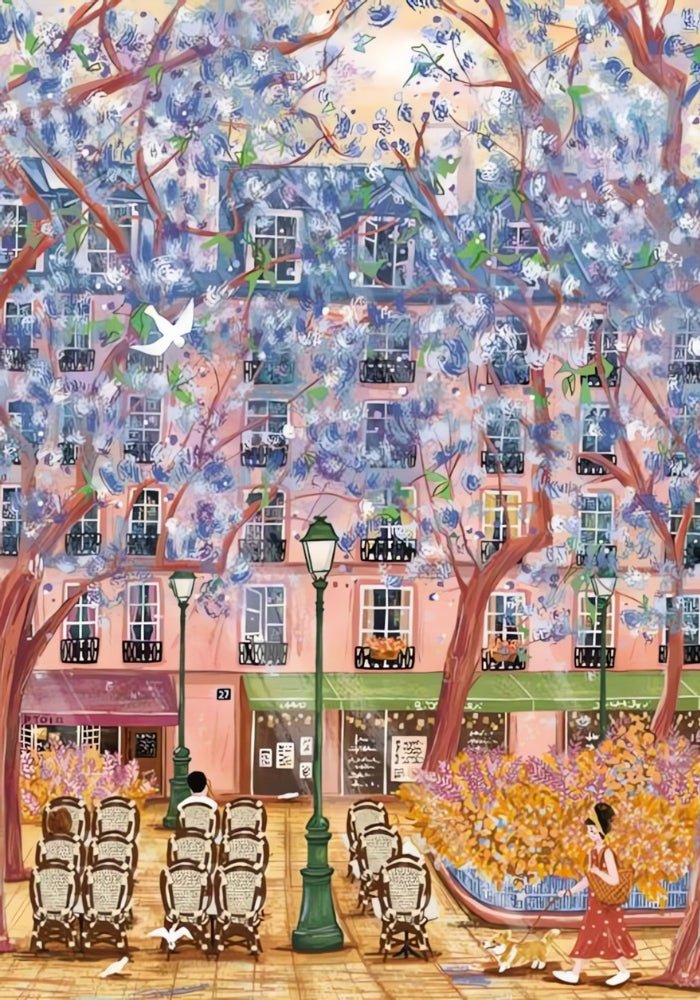 Jacaranda | Botop | 1000 Piece Puzzle | Jigsaw Puzzle - Mystery Matrix