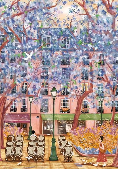 Jacaranda | Botop | 1000 Piece Puzzle | Jigsaw Puzzle - Mystery Matrix