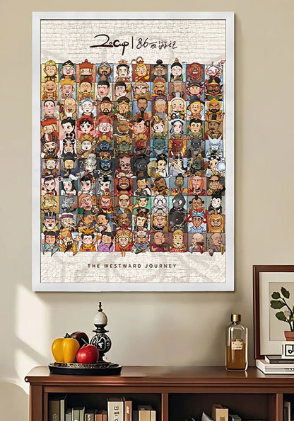 Journey West | Botop | 1000 Piece Puzzle | Jigsaw Puzzle - Mystery Matrix