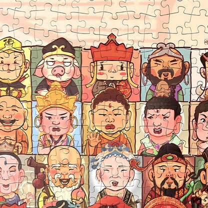 Journey West | Botop | 1000 Piece Puzzle | Jigsaw Puzzle - Mystery Matrix