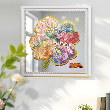 Joy in Every Season | TOI | Irregular Puzzle Piece | Wooden Puzzle with Frame - Mystery Matrix