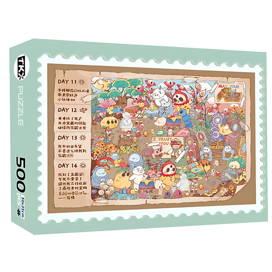 Jungle Treasure Hunt Series: Final Treasure Hunt | TKX | 500 Piece Puzzle | Jigsaw Puzzle - Mystery Matrix