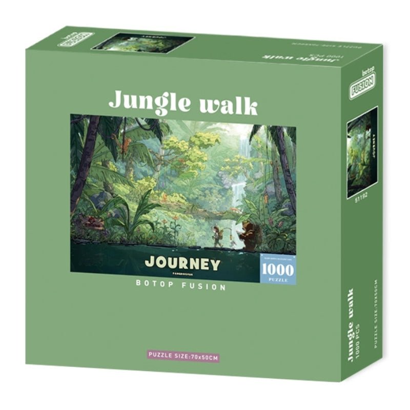Jungle Walk | Botop | 1000 Piece Puzzle | Jigsaw Puzzle - Mystery Matrix