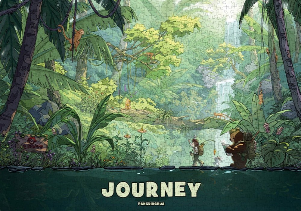 Jungle Walk | Botop | 1000 Piece Puzzle | Jigsaw Puzzle - Mystery Matrix