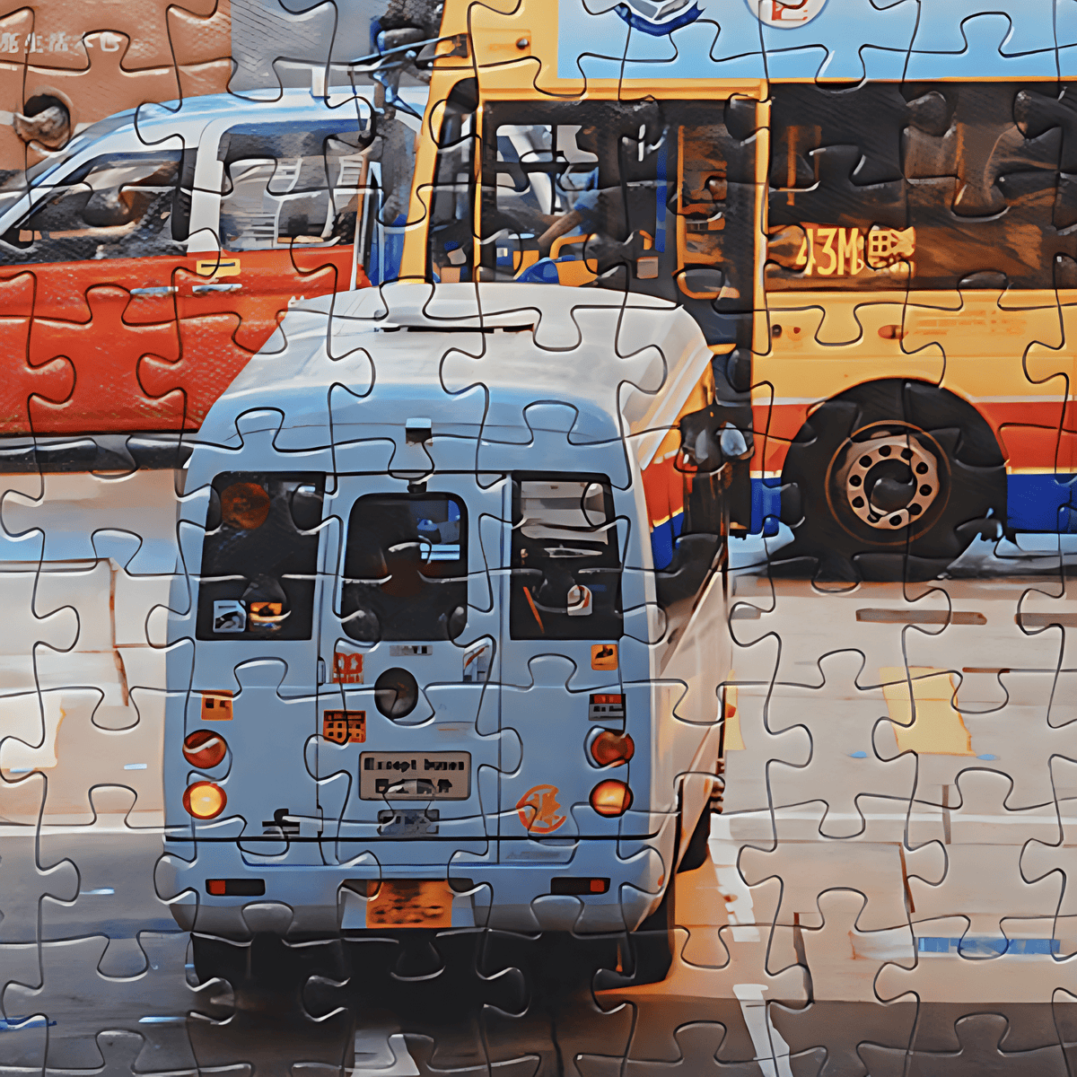 Kennedy Town, Hong Kong | TOI | 1000 Piece Puzzle | Jigsaw Puzzle - Mystery Matrix