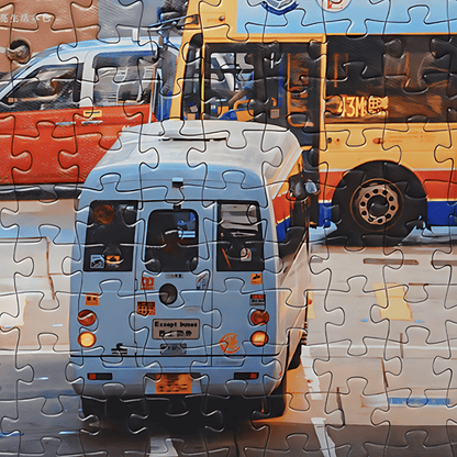 Kennedy Town, Hong Kong | TOI | 1000 Piece Puzzle | Jigsaw Puzzle - Mystery Matrix